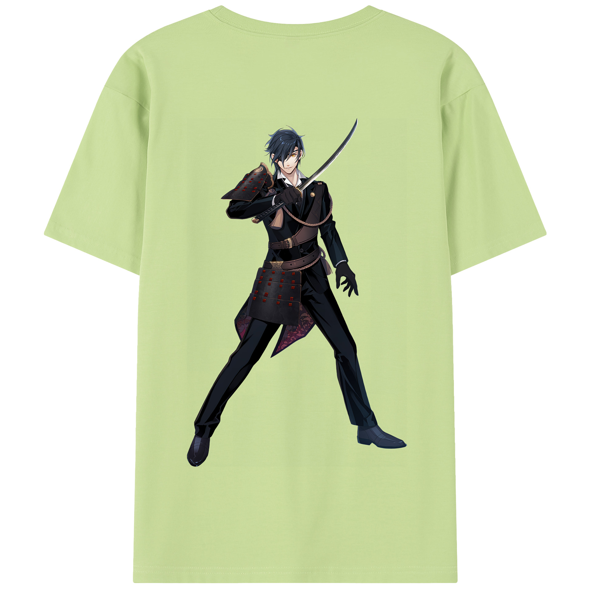 （画像用） 刀剣乱舞 Touken Ranbu 綿100％半袖Tシャツ（背面プリント）